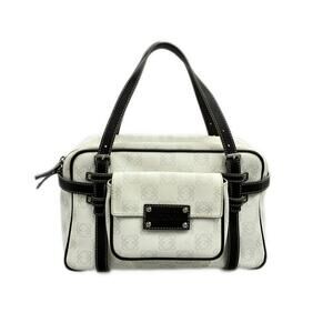 Loewe Anagram Leather Calfskin Shoulder Leather Handbag